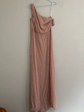 NWT Thread Bridesmaid dress in toasted sugar